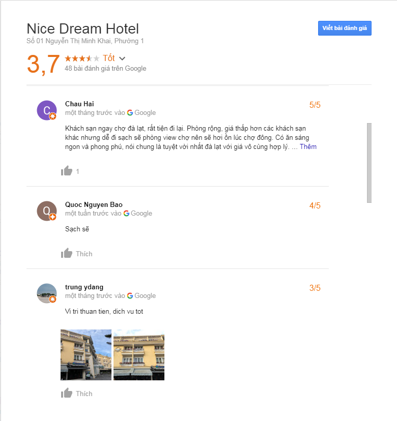 Khách sạn Nice Dream Đà Lạt