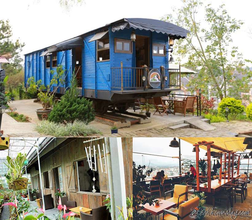 Quán cafe có không gian hoài cổ lãng mạn ở Đà Lạt
