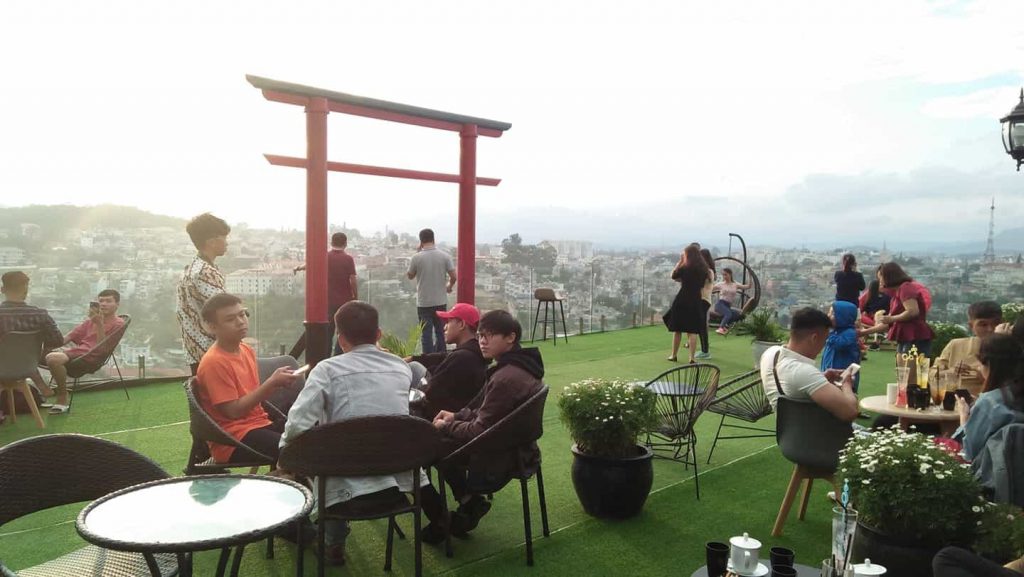 hình ảnh quán cafe Dalat Golf
